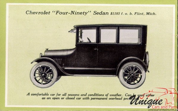 1922 Chevrolet Brochure Page 11
